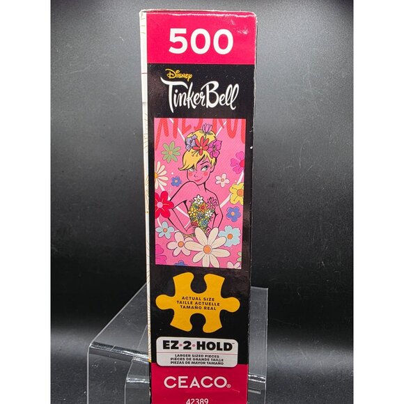 Disney TinkerBell 500 Piece Jigsaw Puzzle Pixies Rule EZ-2-Hold Larger Size Piec - Picture 6 of 6